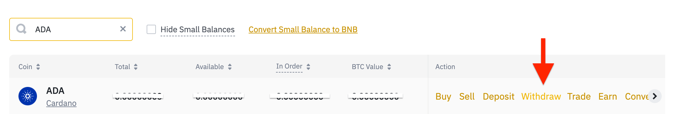 Binance Setup
